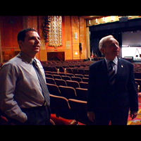 VIDEO: Senator Joe Lieberman visits the Warner Theatre in Torrington Connecticut-Main