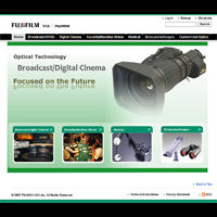 FUJINON ANNOUNCES SUCCESSFUL LAUNCH OF NEW WEBSITE-Main